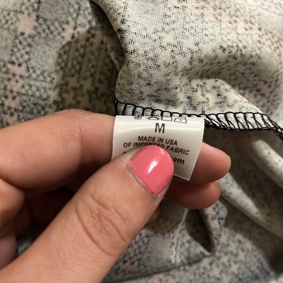 Black, Red, and Brown Fall Dress - Picture 4 of 4